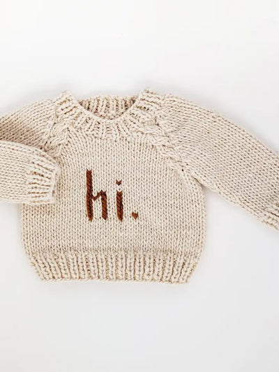 Huggalugs hi. Knit Crew Neck Sweater + More Options