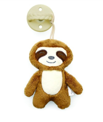 Itzy Ritzy Sweetie Pal Pacifier + Stuffed Animal Sloth