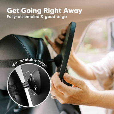 KeaBabies Baby Car Seat Mirror