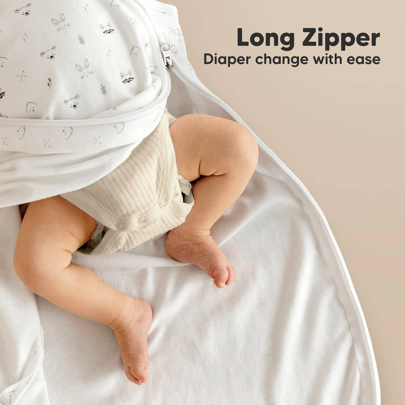 KeaBabies Soothe Sleep Sack, Nordic