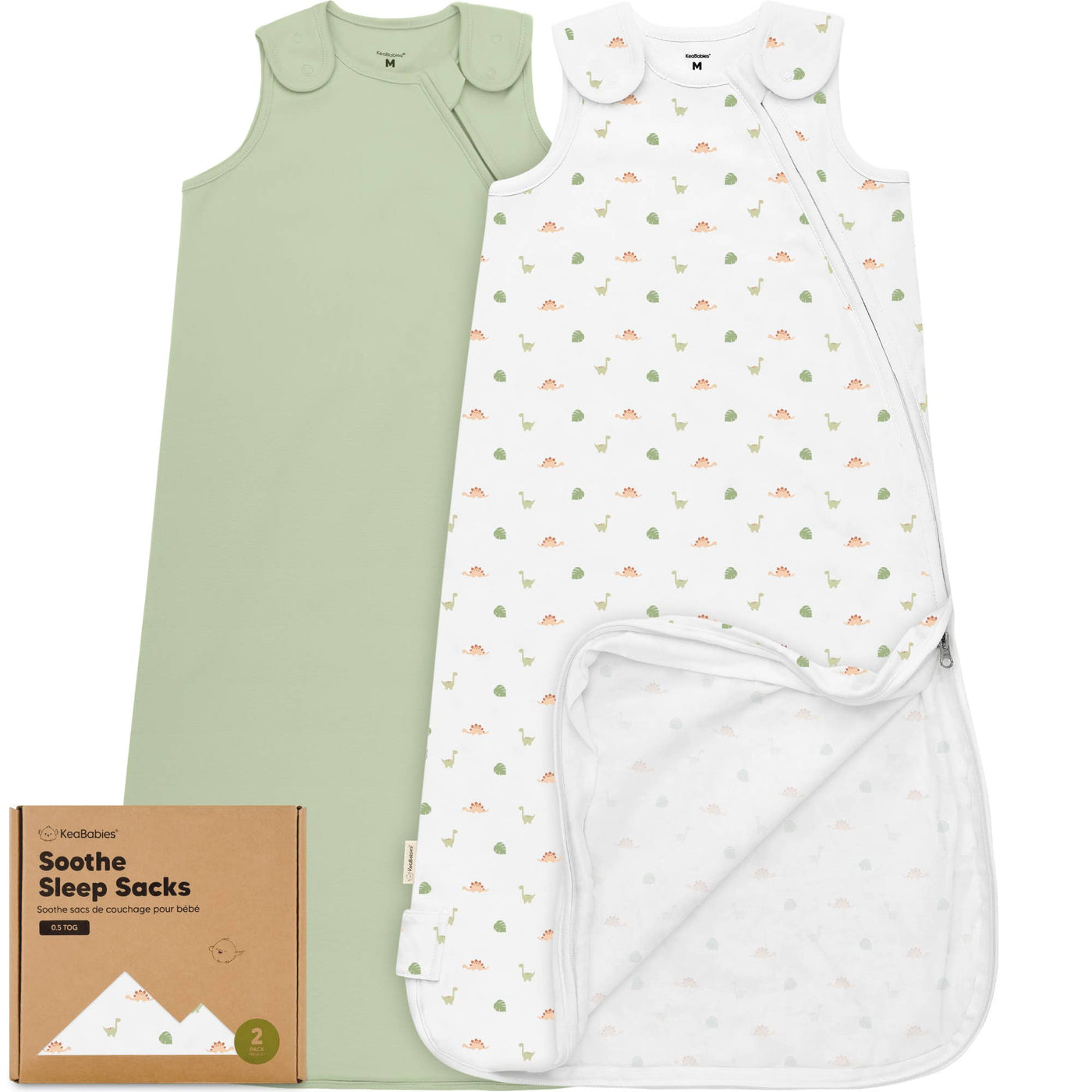 KeaBabies Soothe Sleep Sack, Roarsome