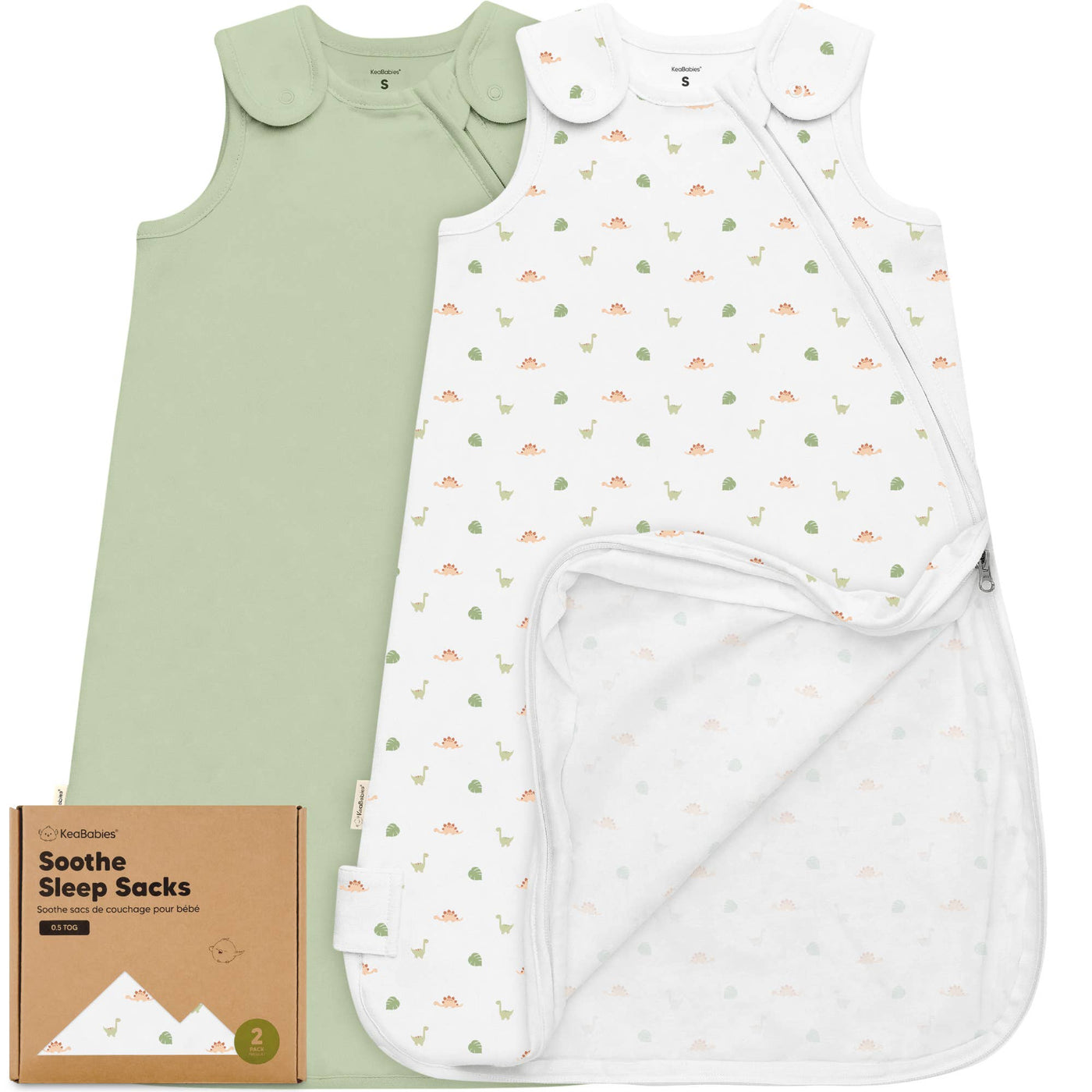 KeaBabies Soothe Sleep Sack, Roarsome
