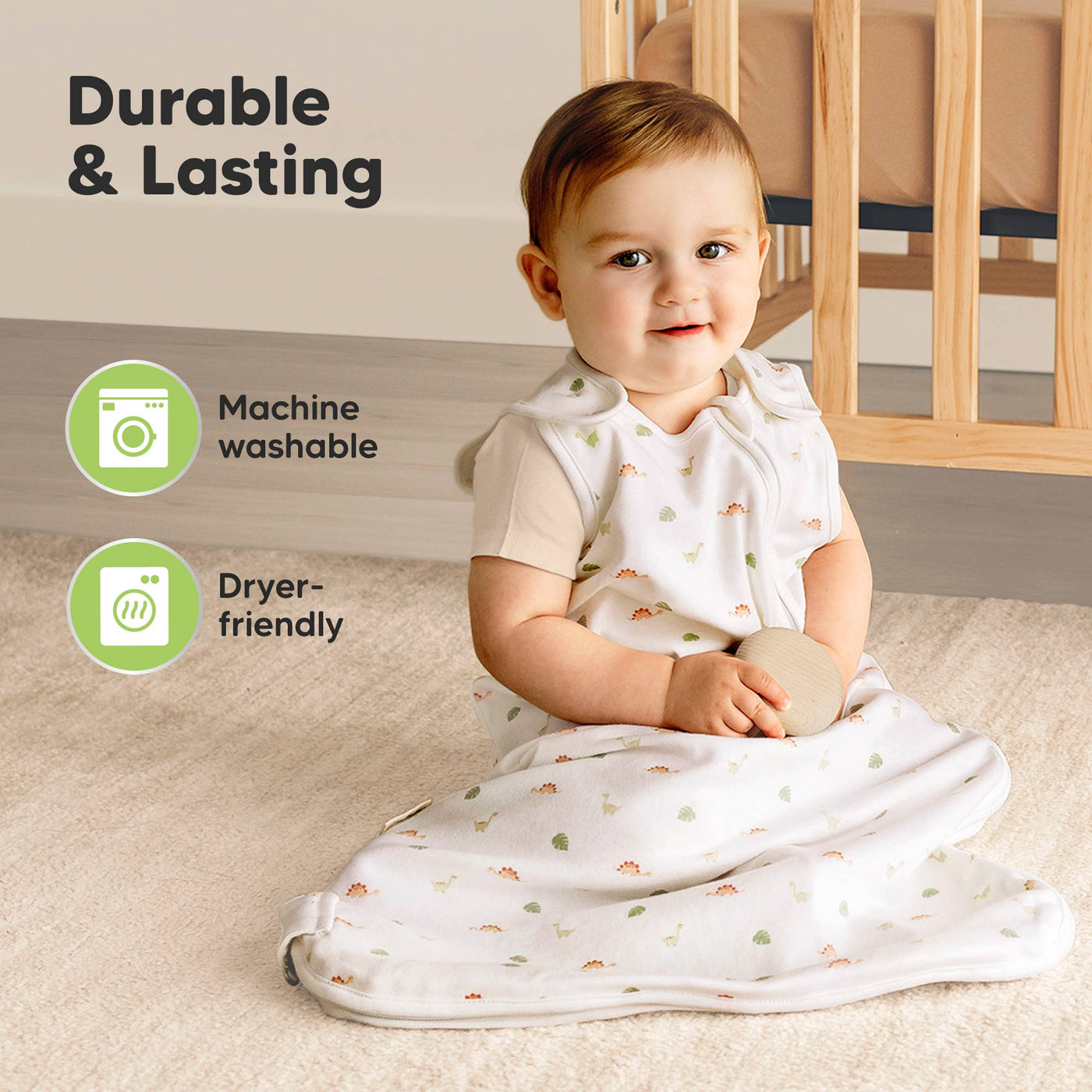 KeaBabies Soothe Sleep Sack, Roarsome