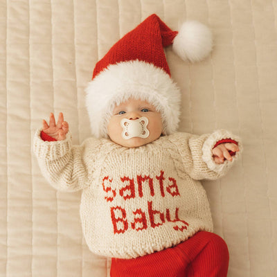 Huggalugs Santa Baby Crew Neck Sweater