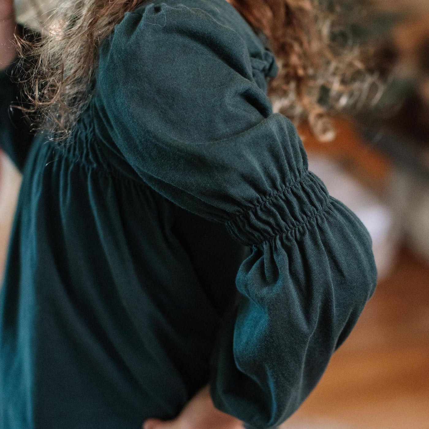 Poinsettia Fair Isle Organic Tunic & Pants Set