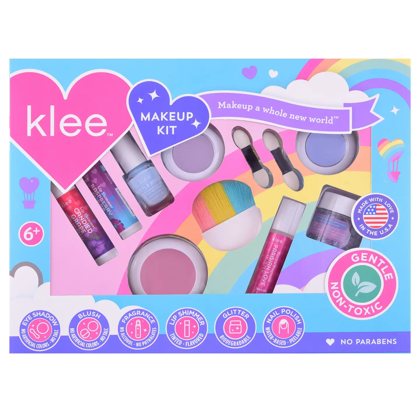 Klee Kids Naturals Rainbow Dream Deluxe Makeup Kit

Arc of Joy