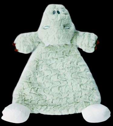 Demdaco Nat & Jules Cozies Rattle Blankies