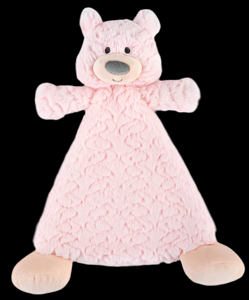 Demdaco Nat & Jules Cozies Rattle Blankies