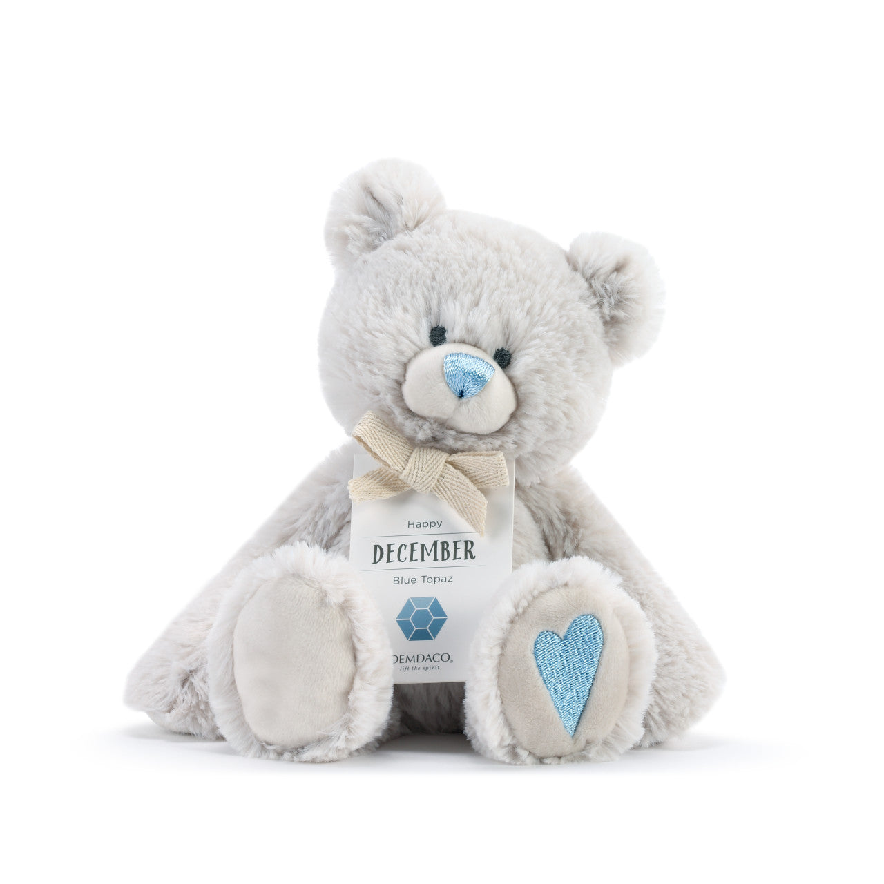 Demdaco Birthstone Bear + More Colors
January - February - March - April - October - December