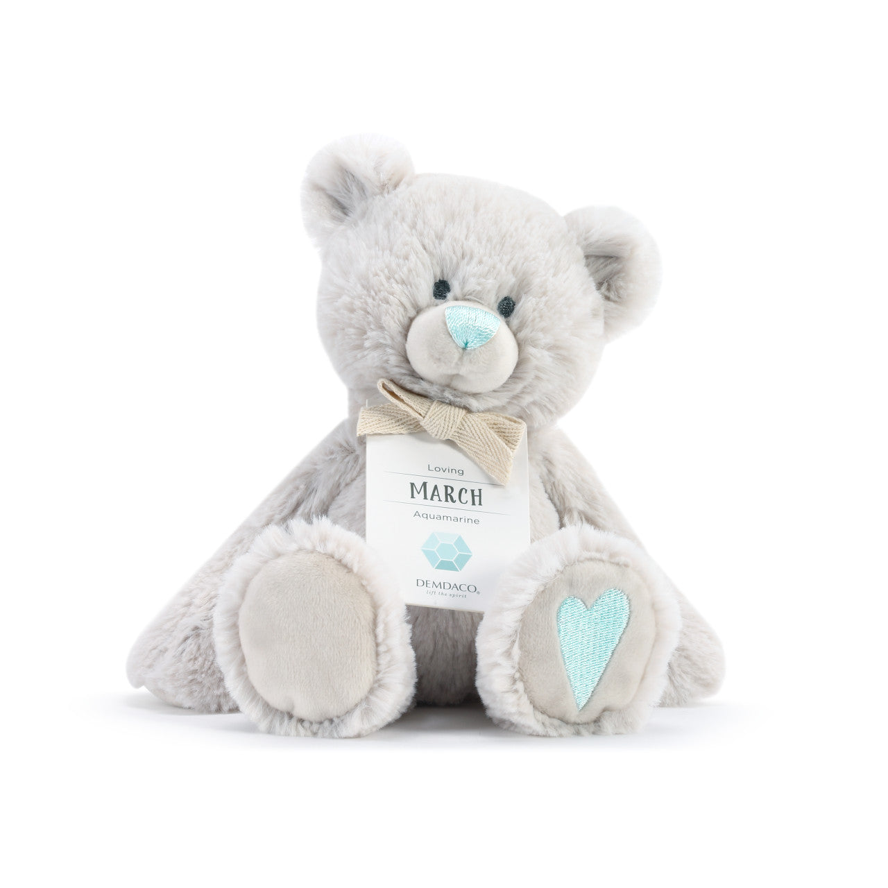 Demdaco Birthstone Bear + More Colors
January - February - March - April - October - December