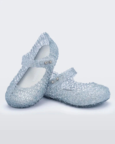 Mini Melissa Campana Shoe  Glitter Clear