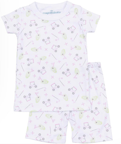 Magnolia Baby "Tiny Tee Time" Short PJs