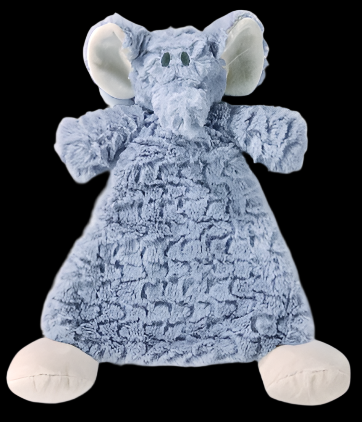 Demdaco Nat & Jules Cozies Rattle Blankies