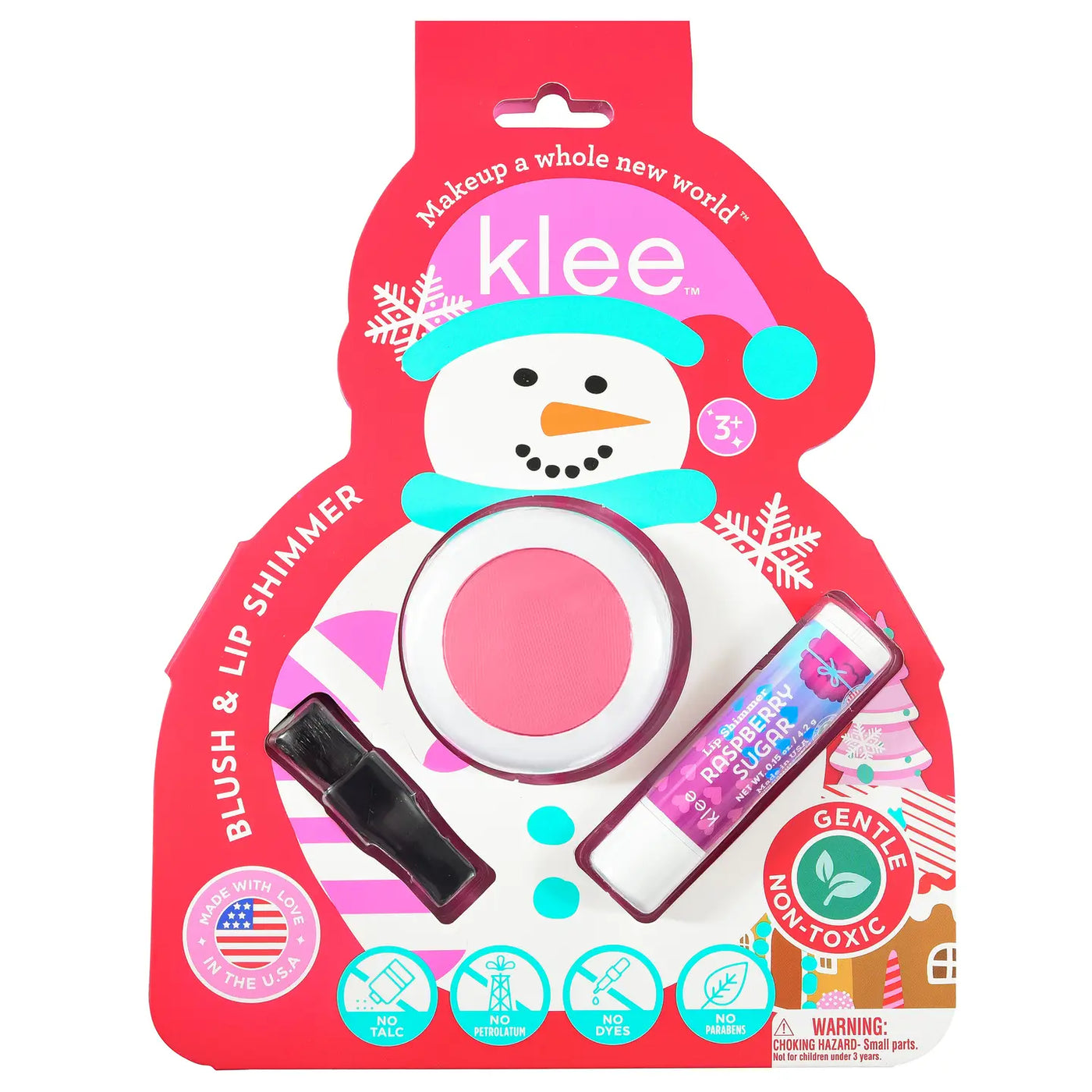 Klee Kids Glacier Pop Holiday Blush and Lip Shimmer Set

Glacier Pop