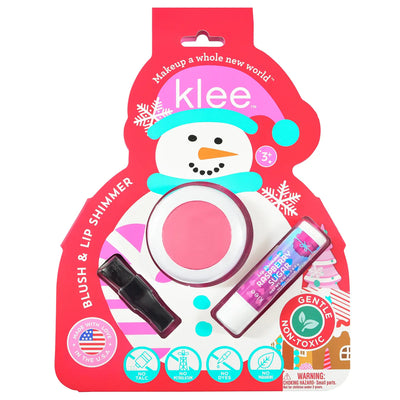 Klee Kids Glacier Pop Holiday Blush and Lip Shimmer Set

Glacier Pop