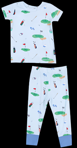 Angel Dear Short Sleeve Loungewear Set