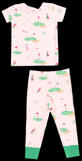 Angel Dear Short Sleeve Loungewear Set