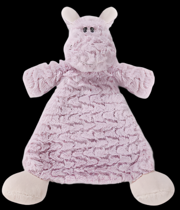 Demdaco Nat & Jules Cozies Rattle Blankies