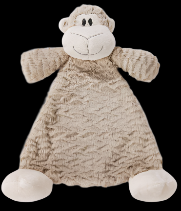 Demdaco Nat & Jules Cozies Rattle Blankies