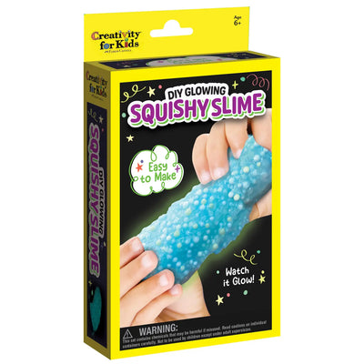 Creativity for Kids DIY Mini Craft Kit - Glowing Squishy Slime