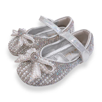 Doe a Dear Pearl &amp; Rhinestone Flat Shoes&nbsp;