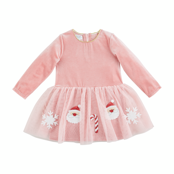 Mud Pie Sequin Tutu Dress - Pink