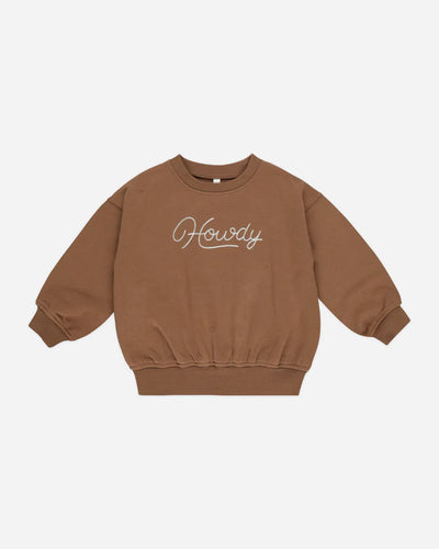 Rylee + Cru Relaxed Sweatshirt + More Options

Howdy - Saddle