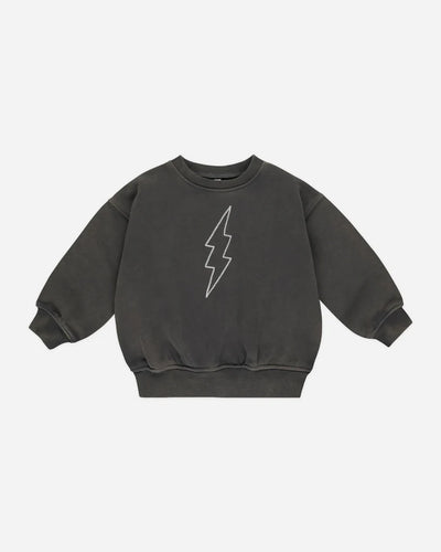 Rylee + Cru Bolt Relaxed Sweatshirt

Black Washed