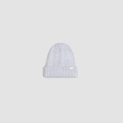 Miles Ribbed Beanie + More Colors  Heather Grey   Rose