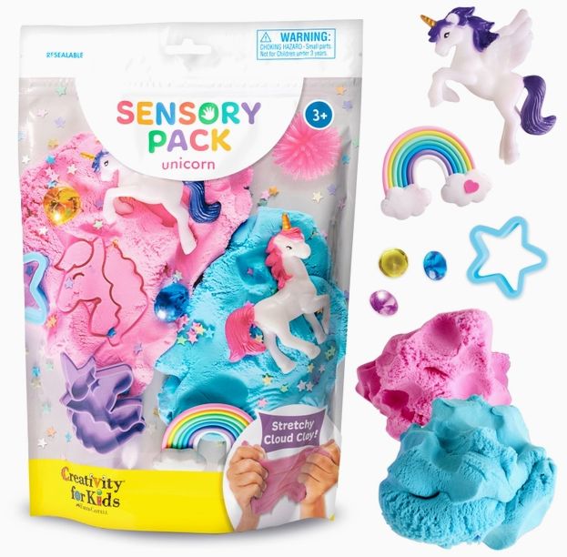 Sensory Pack Unicorn On the Go Play Set