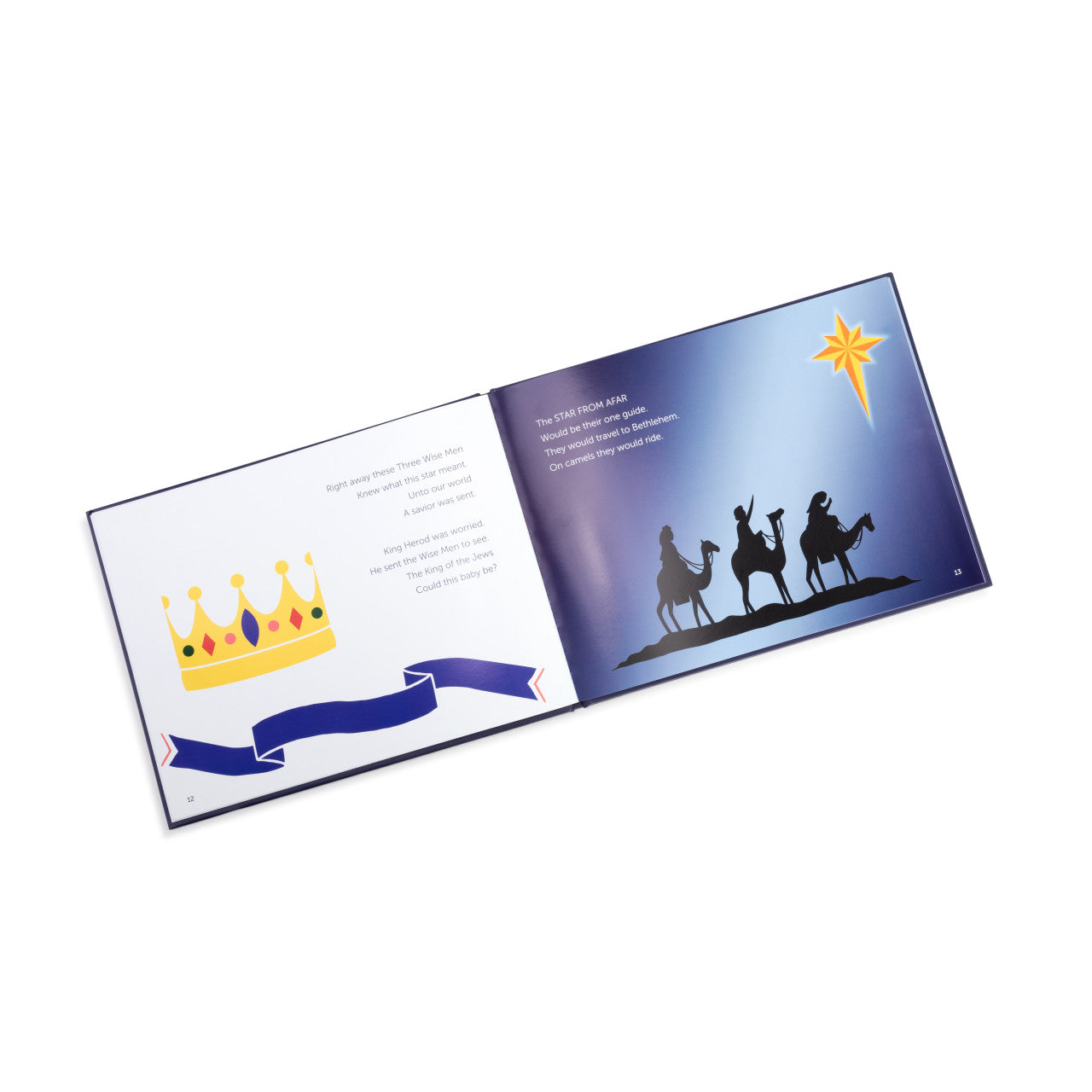 Demdaco Star from Afar Nativity + Book