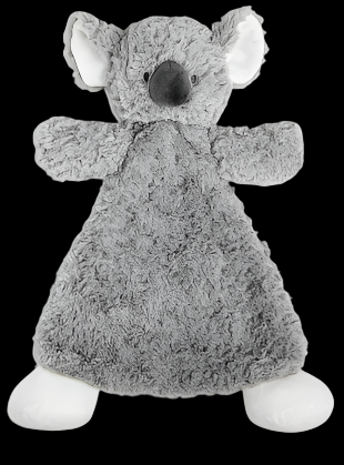 Demdaco Nat & Jules Cozies Rattle Blankies