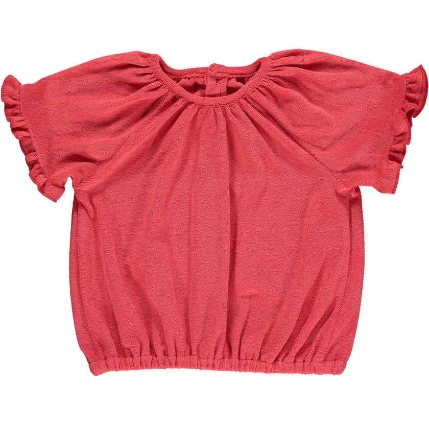 Vignette "Shannon" Top Bright Coral