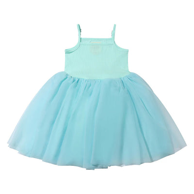 Vignette "Kaia" Dress Aqua