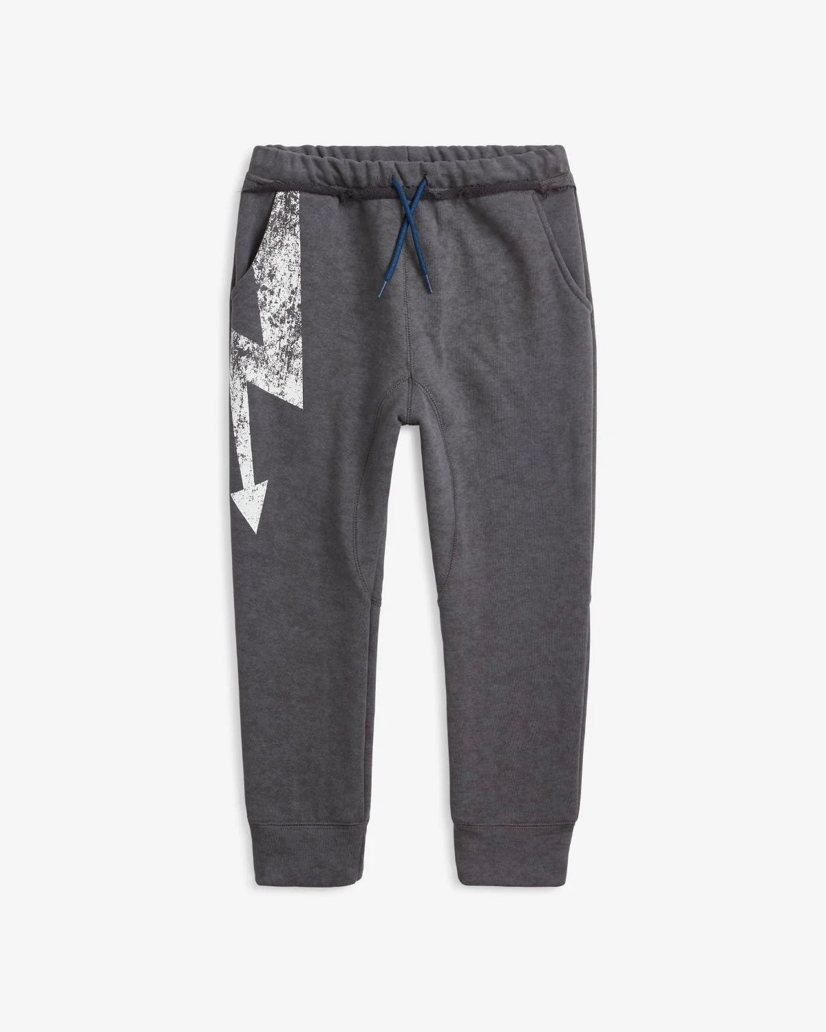 Appaman Washed Grey Lightning Sidewalk Sweatpants