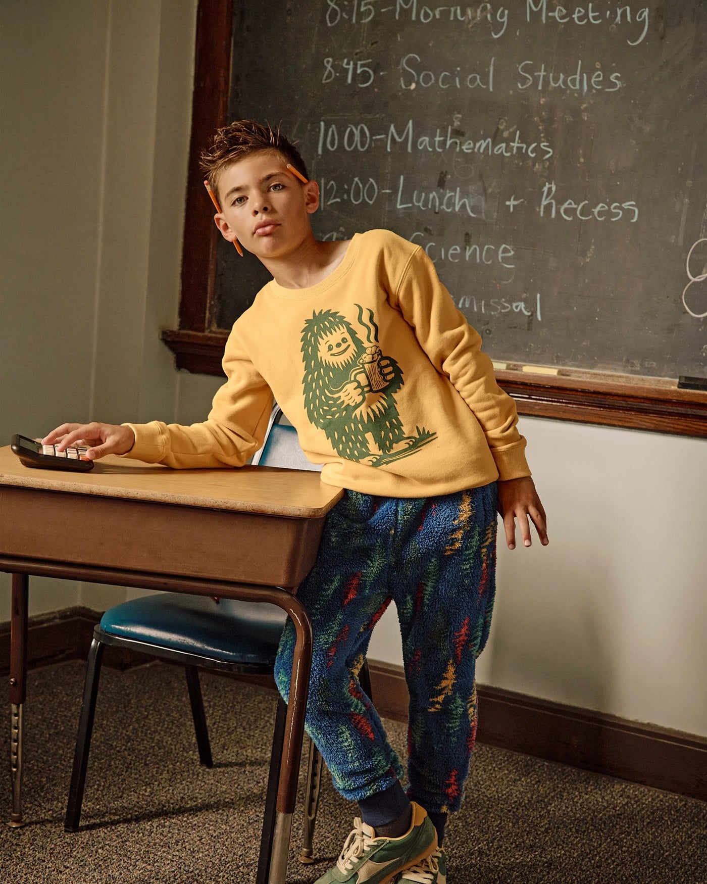 Appaman Happy Bigfoot Revel Crewneck