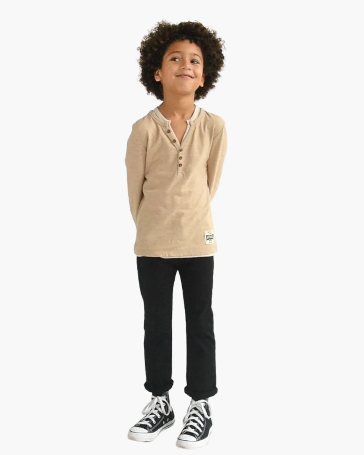 Appaman Black Skinny Twill Pants