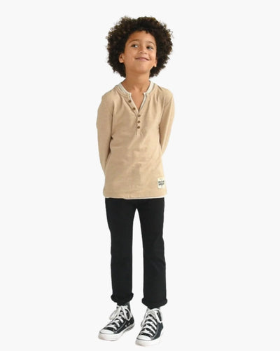 Appaman Black Skinny Twill Pants