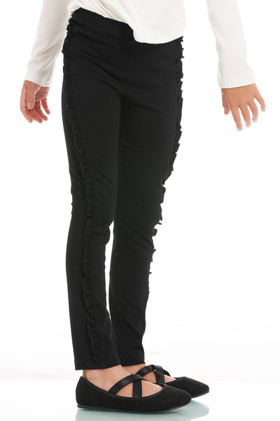 Side Ruffle Leggings