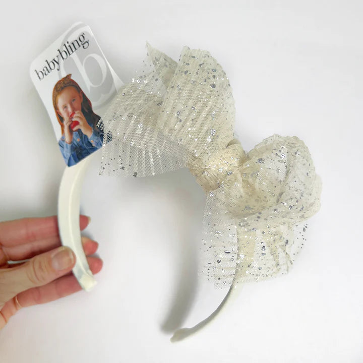 Baby Bling Tulle Fab Hard Headband
