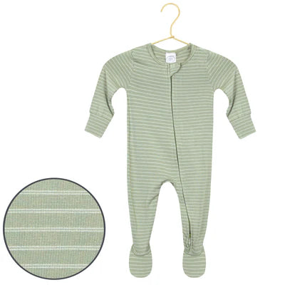 Lou Lou + Co Zipper Footie Asst Styles