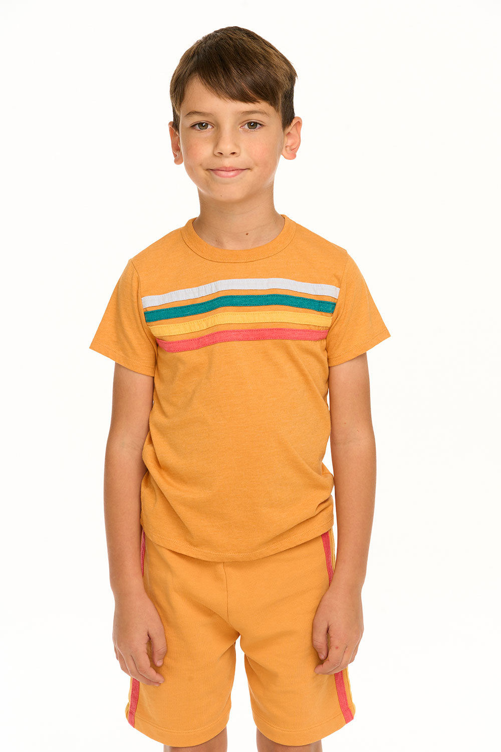 Chaser Boy's Recycled Vintage Jersey Socal Stripe Tee