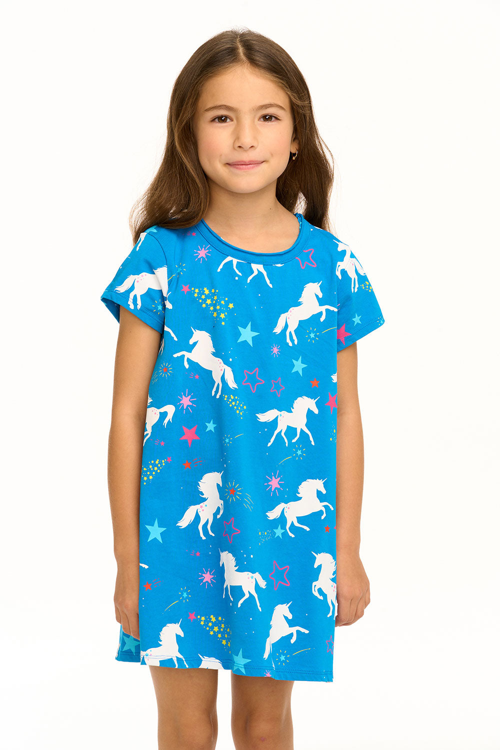 Chaser Unicorn Galaxy T-Shirt Dress