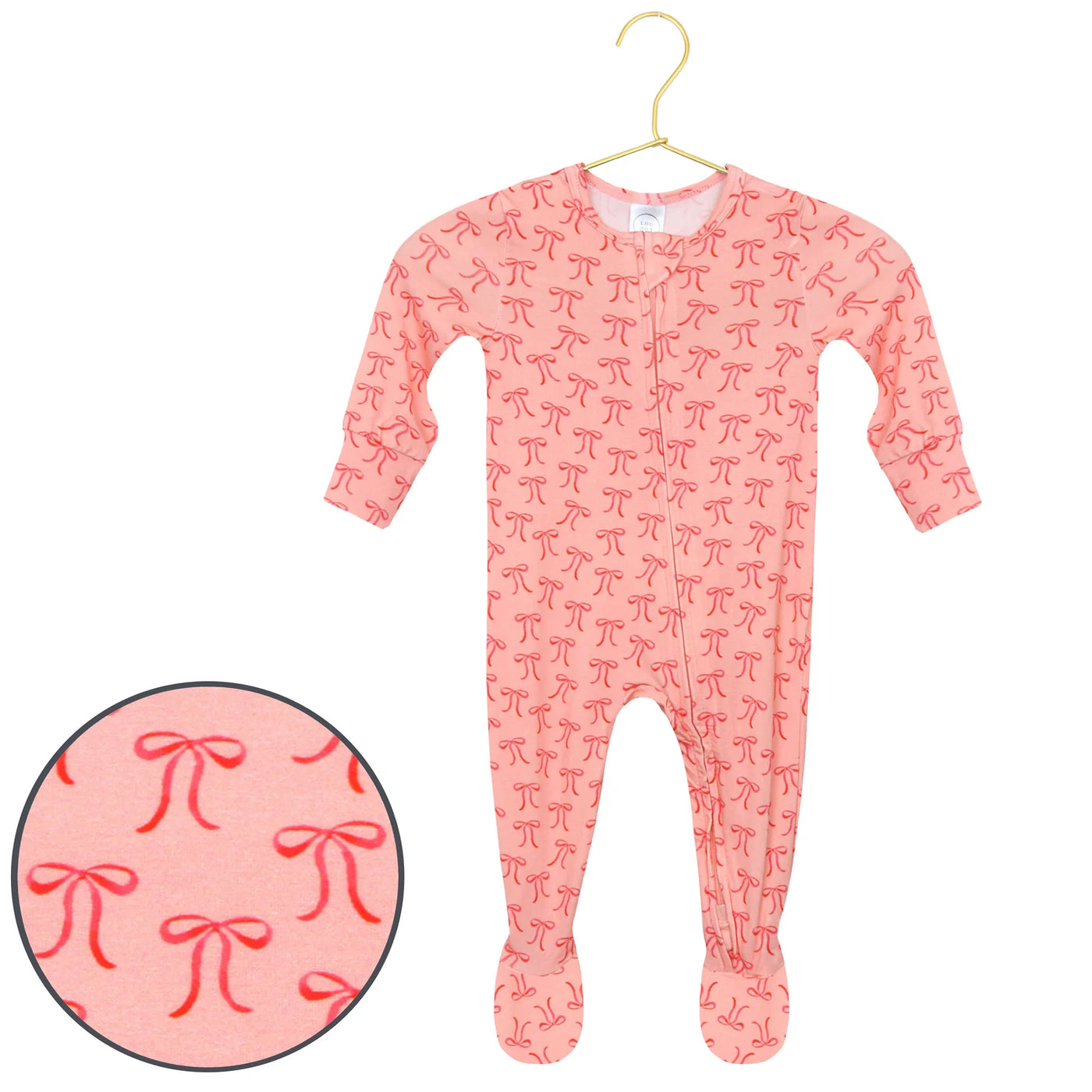 Lou Lou + Co Zipper Footie Asst Styles