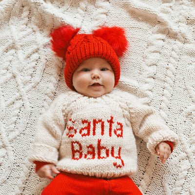Huggalugs Santa Baby Crew Neck Sweater