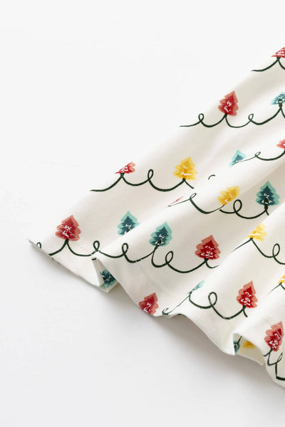 Monica + Andy Holiday Double Ruffle Let's Dance Dress