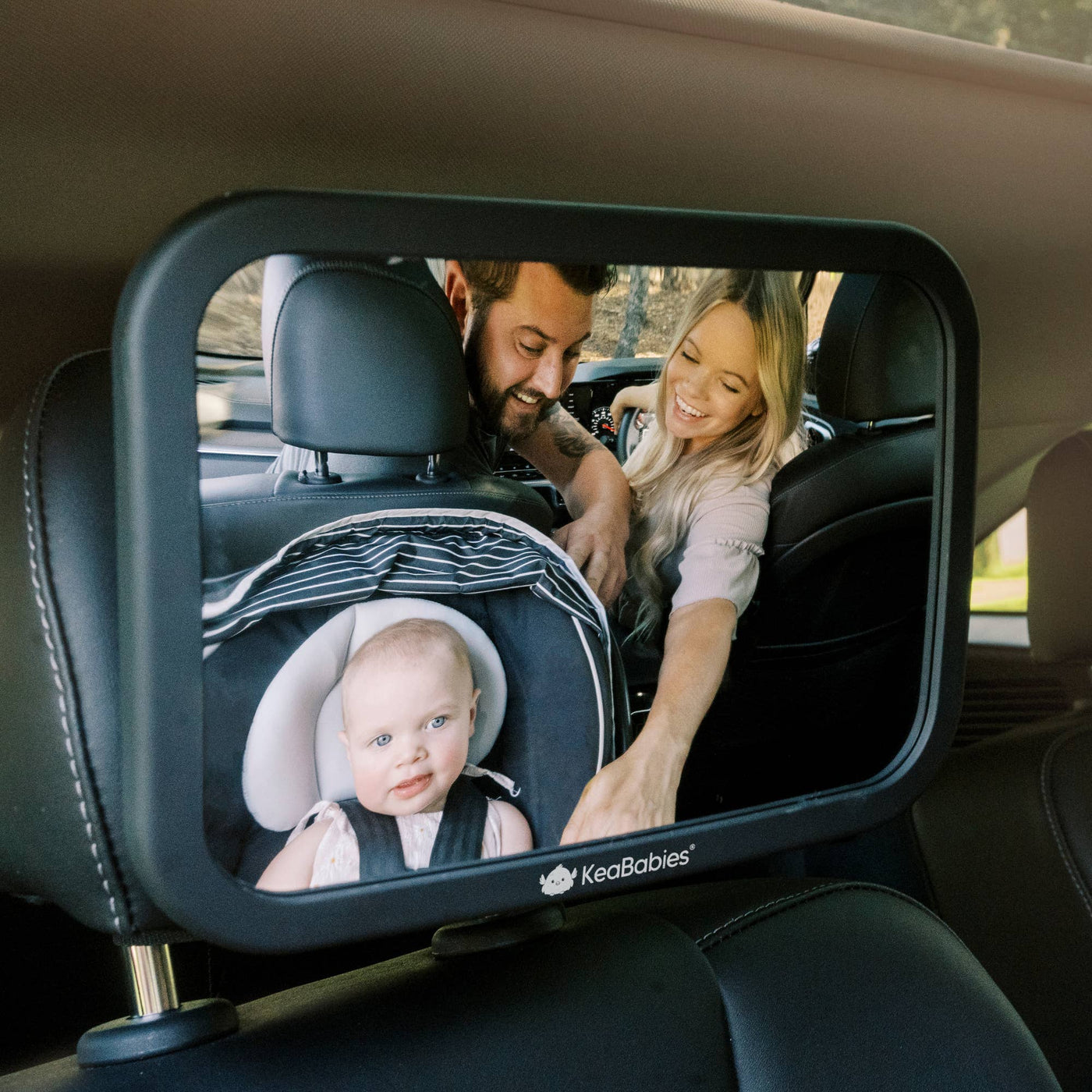 KeaBabies Baby Car Seat Mirror