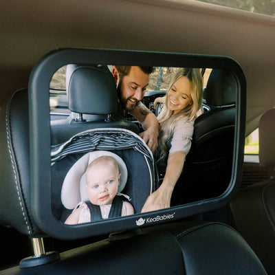 KeaBabies Baby Car Seat Mirror