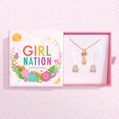 Girl Nation Sweet Petite Necklace and Studs Gift Set + More Options