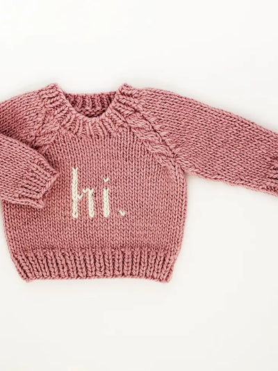 Huggalugs hi. Knit Crew Neck Sweater + More Options